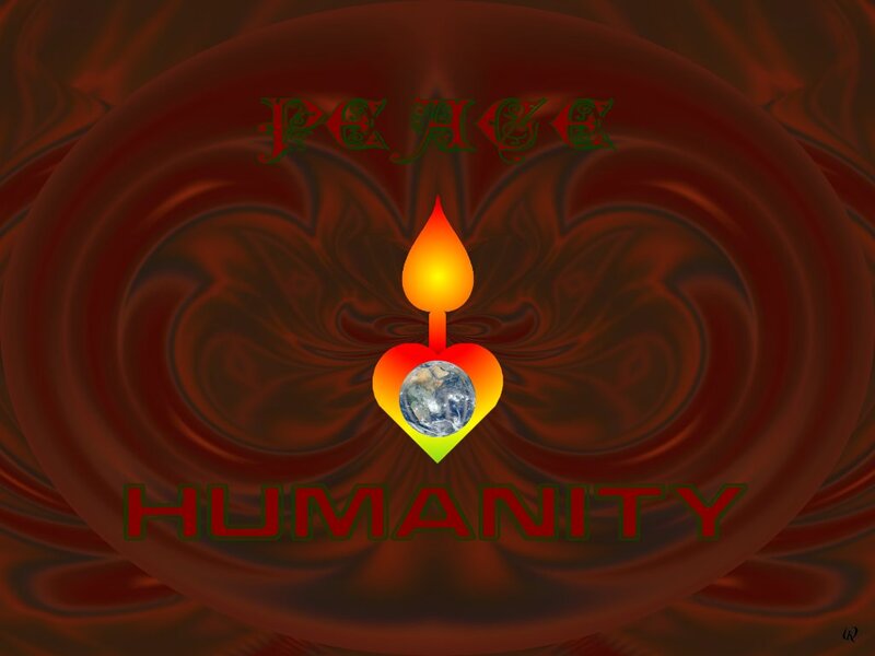 Heart with Earth and Flame
