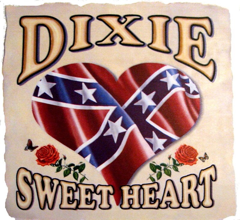 Heart with Flag Design