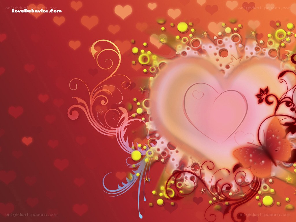 heart with floral design