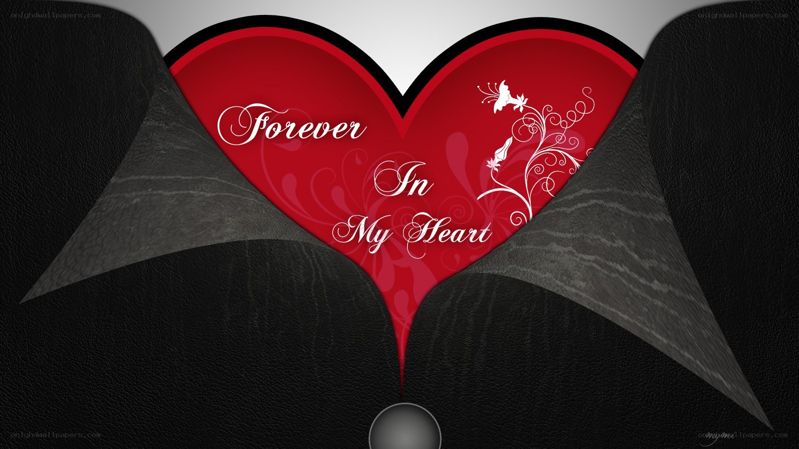 heart with forever in my heart text