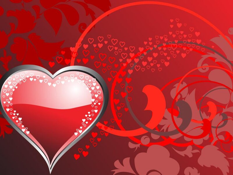 Heart with Heart Pattern
