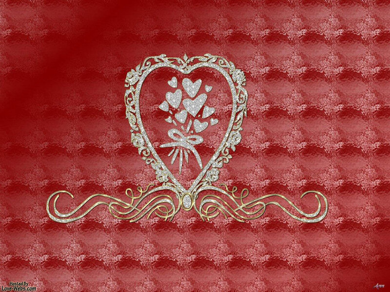 heart with hearts design