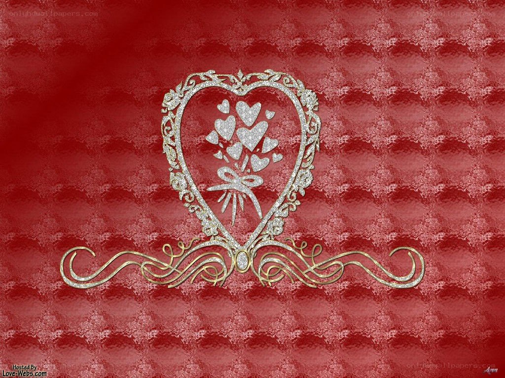 heart with hearts design