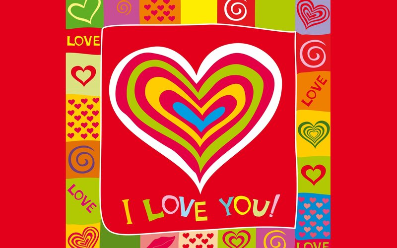 Heart with Layered Colors