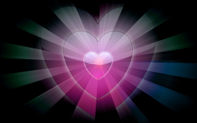 Heart with Light Rays