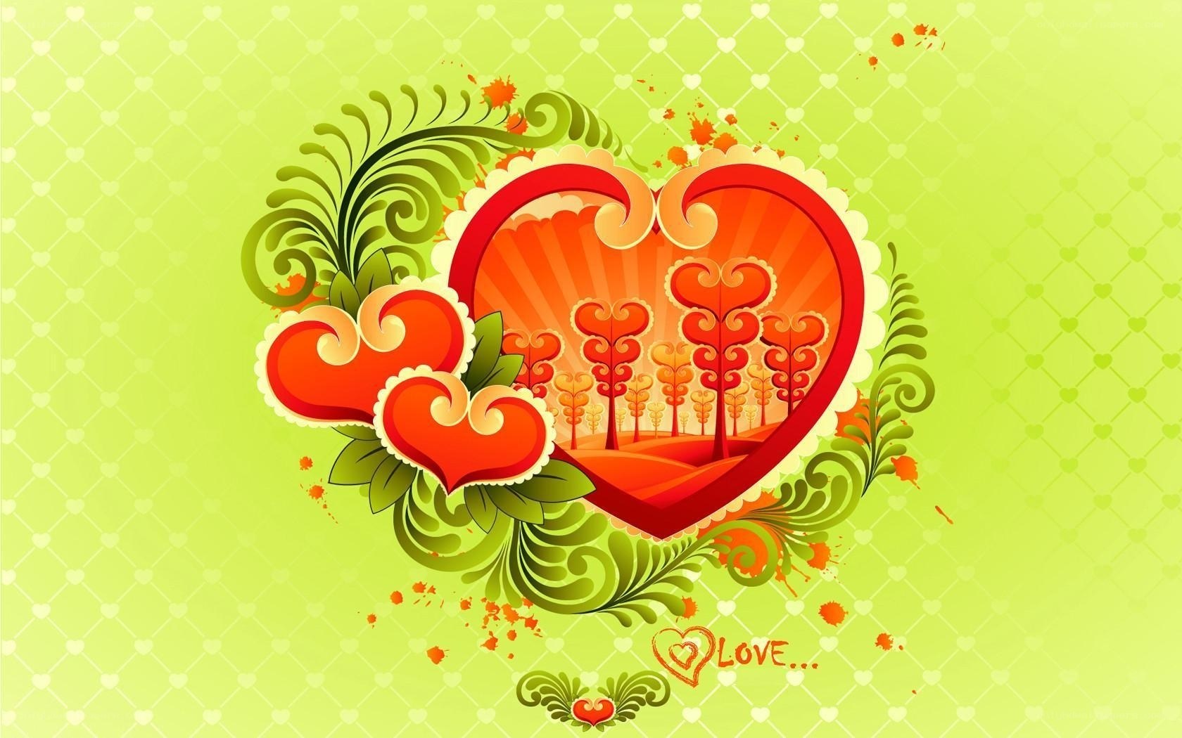 heart with love design