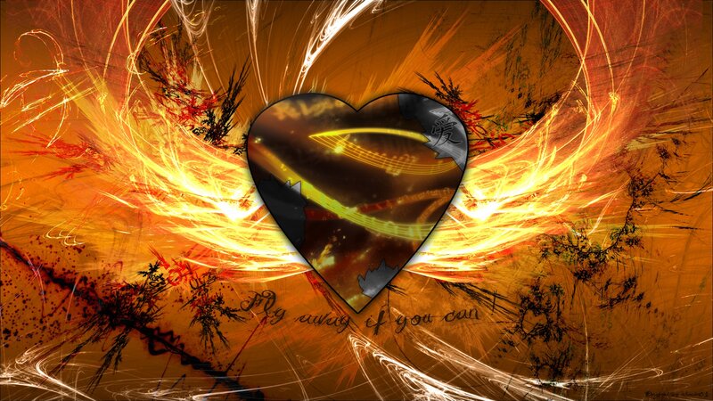heart with musical notes