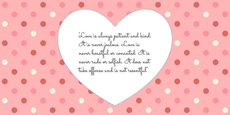 Heart with Quote — Pink