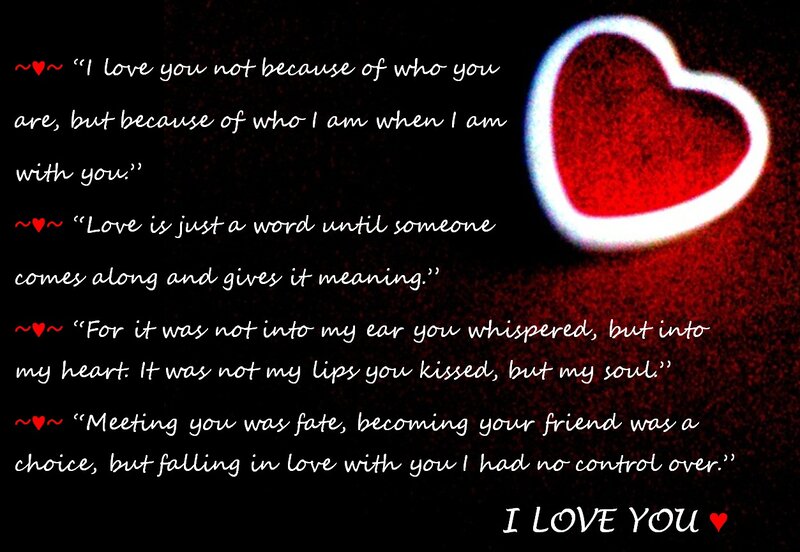 Heart with Quotes