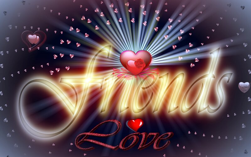 Heart with Radiating Light