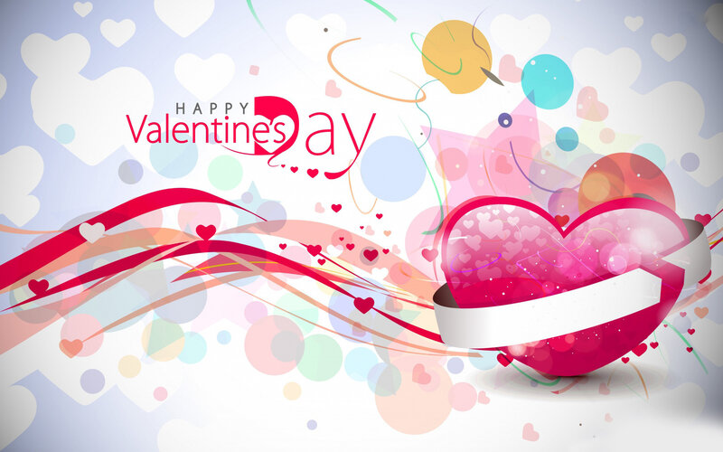 Heart with Ribbon — Pink, Festive