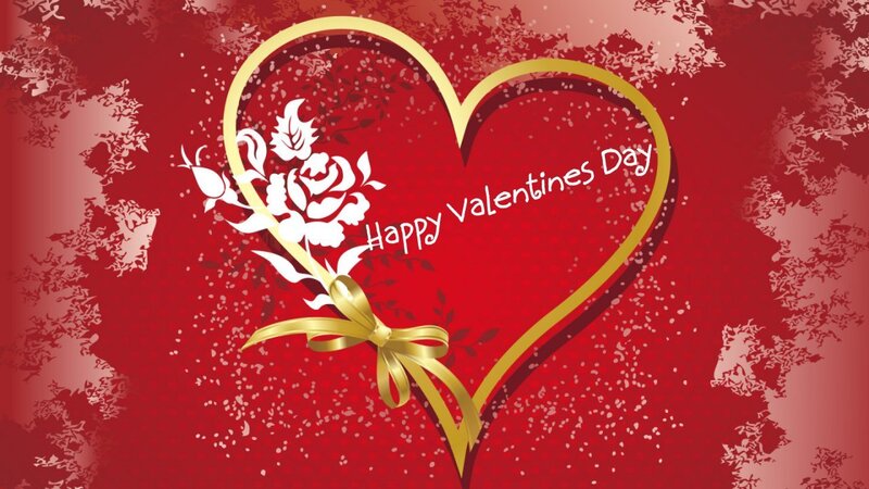Heart with Rose and Bow