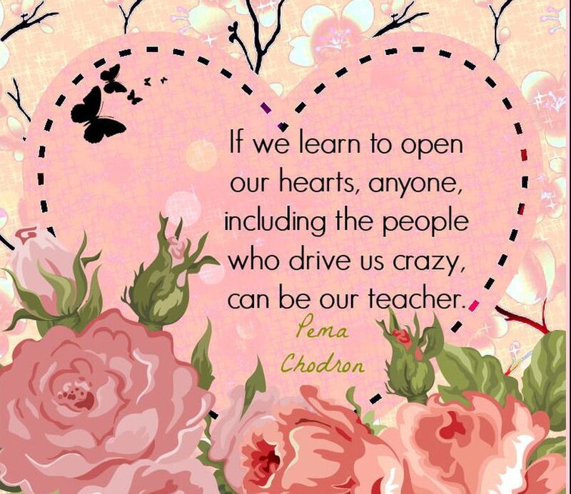 Heart with Roses — Pink, Calm