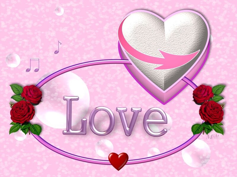 Heart with Roses