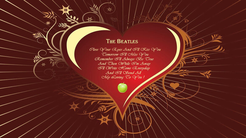 Heart with Song Lyrics