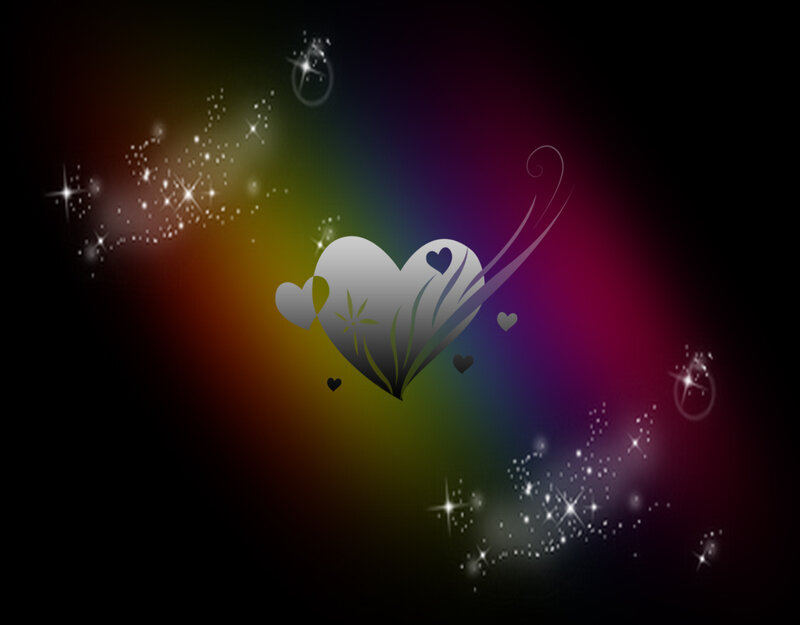 Heart with Sparkles