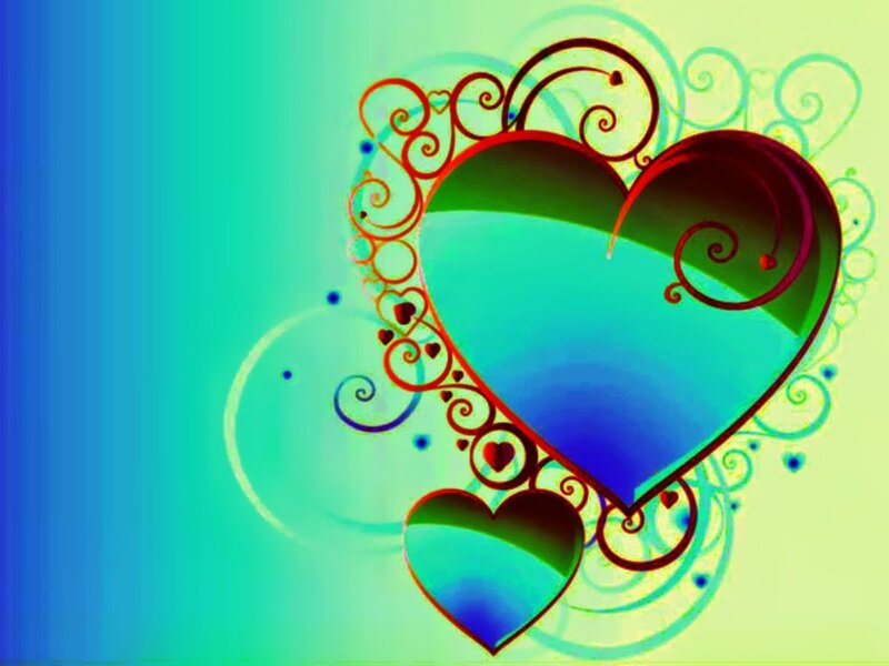 Heart with Swirls