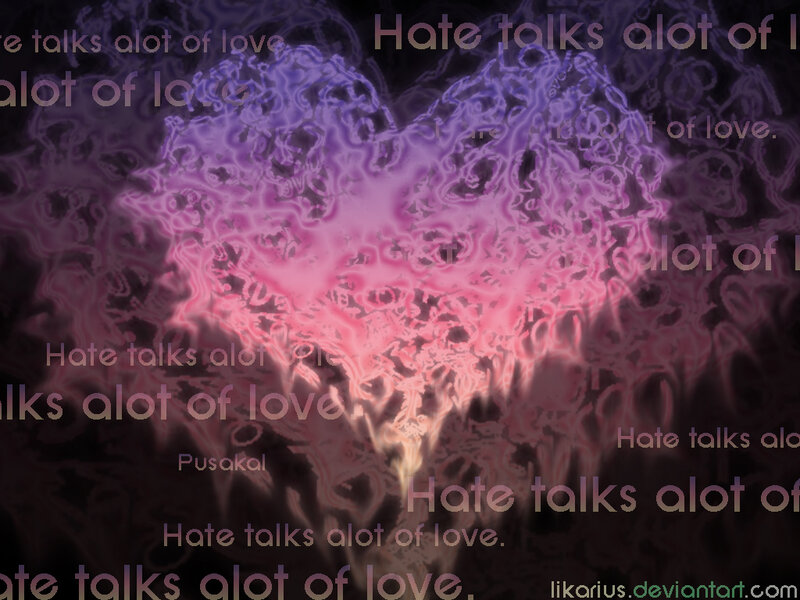 heart with text overlay