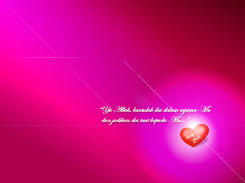Heart with Text — Pink