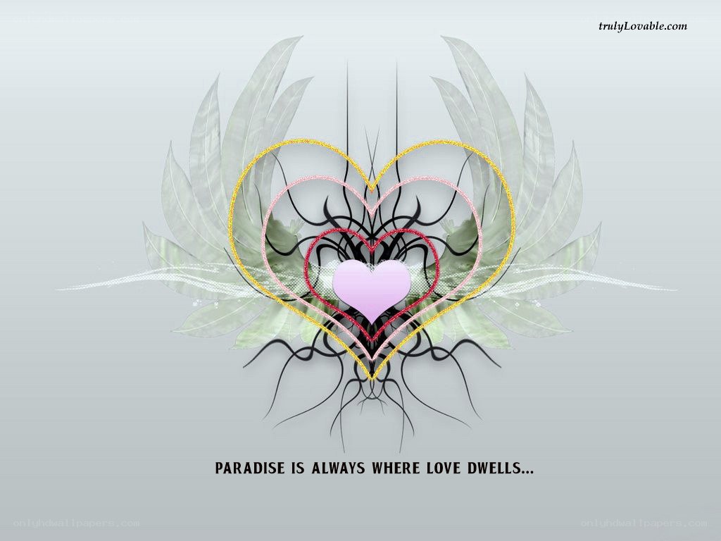 heart with wings design