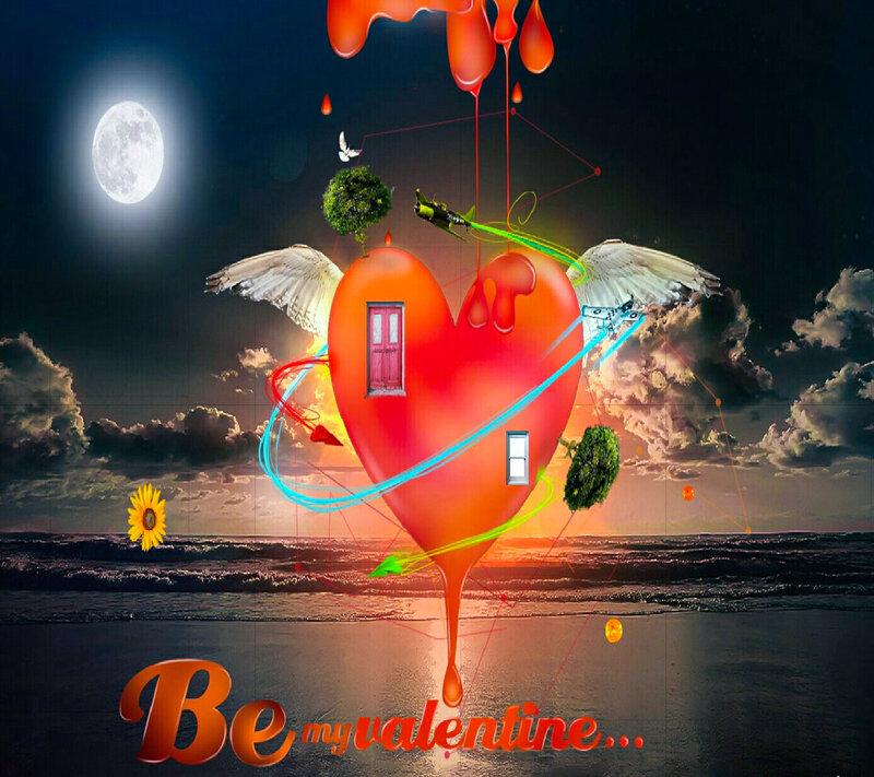 Heart with Wings — Red