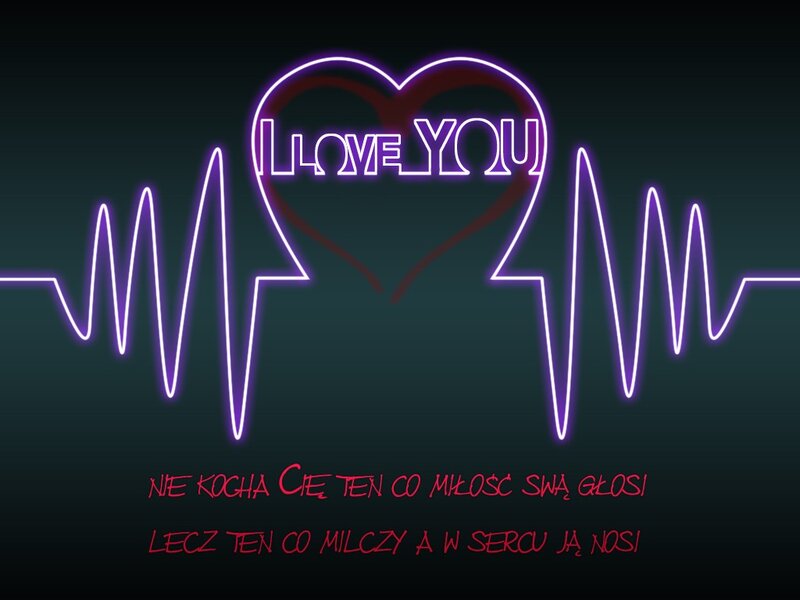 Heartbeat love message