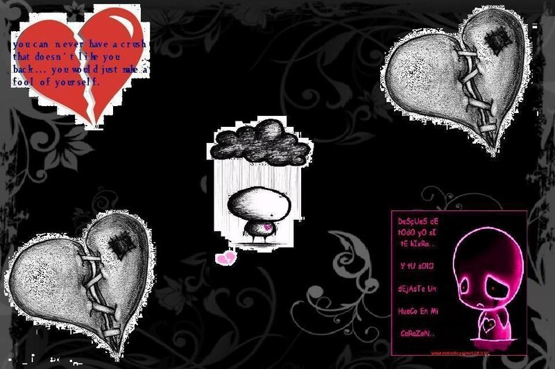 heartbreak collage art