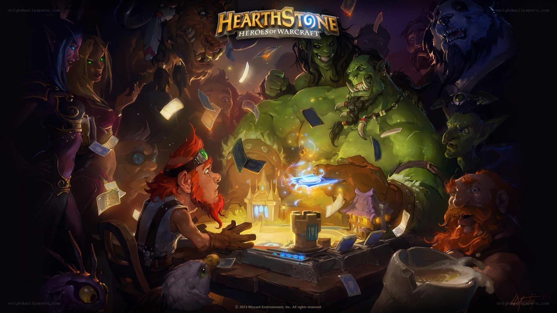 Hearthstone game art