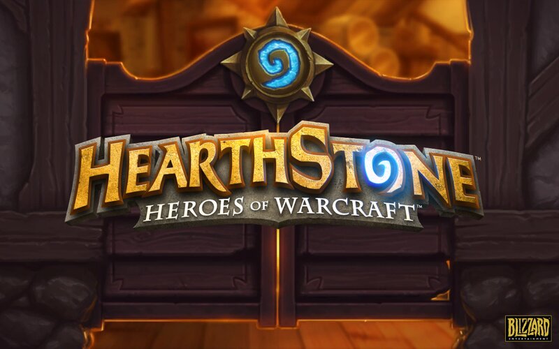 Hearthstone Logo — Brown