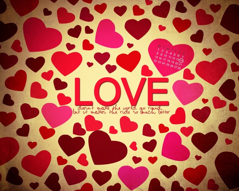 Hearts and Calendar