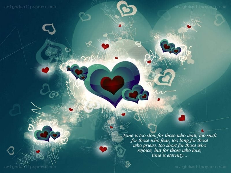 hearts and love quote