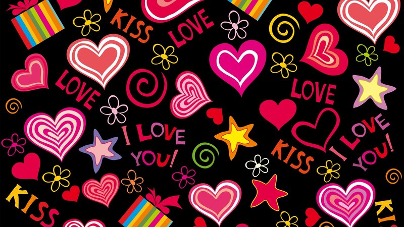 Hearts and Stars Pattern