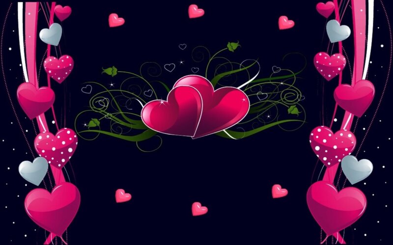 Hearts and Vines — Pink