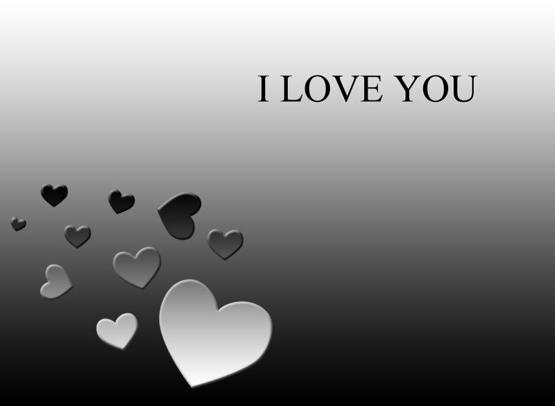 Hearts Floating in Space
