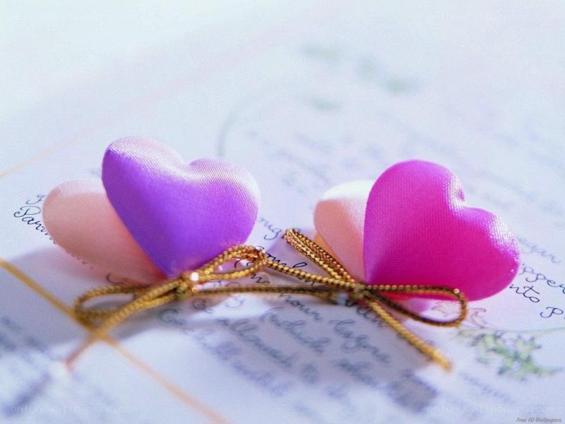 hearts on a letter
