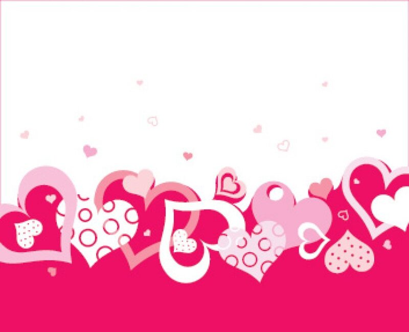 Hearts Pattern Border