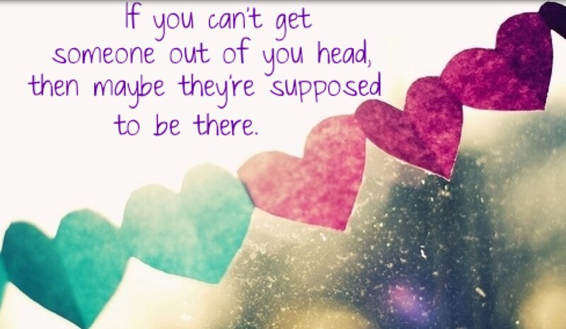 Hearts with Quote — Purple