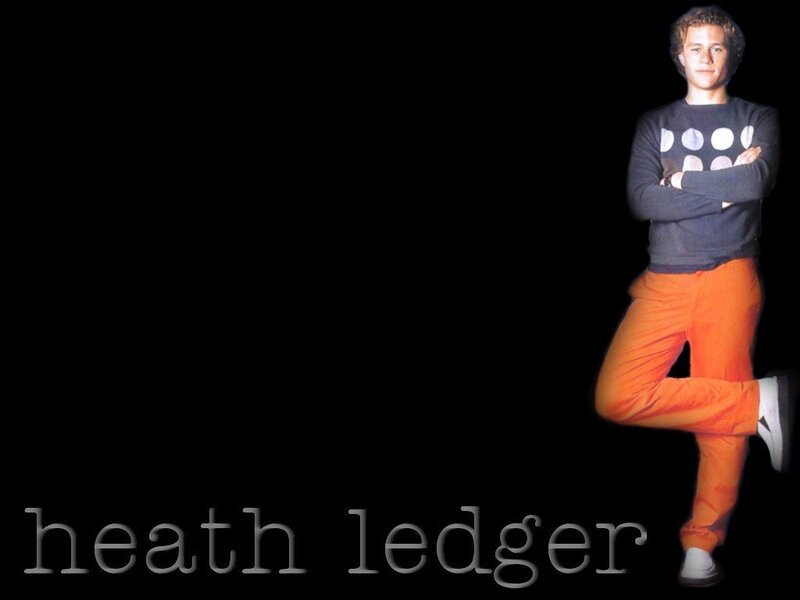 Heath Ledger Standing