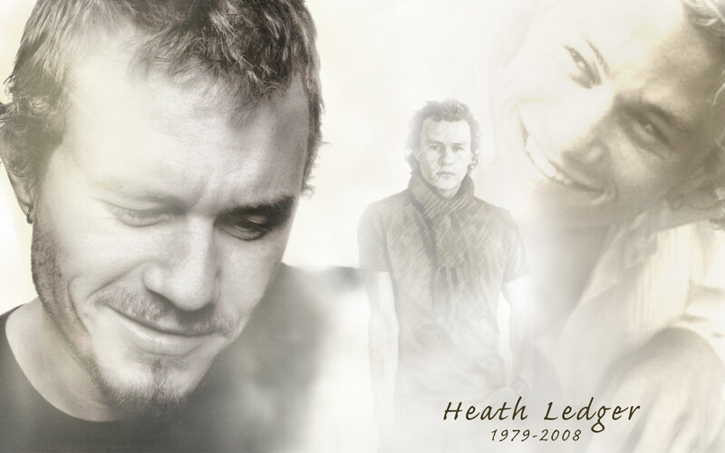 Heath Ledger tribute collage