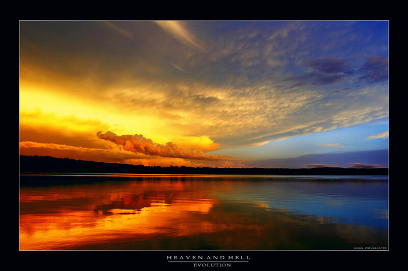 Heaven and Hell Sunset