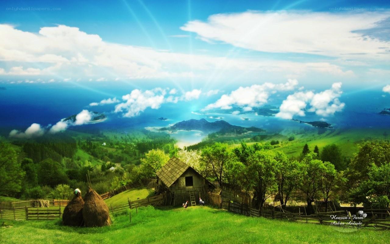 Heaven's Farm landscape