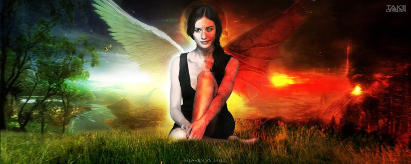 Heaven vs Hell Angel