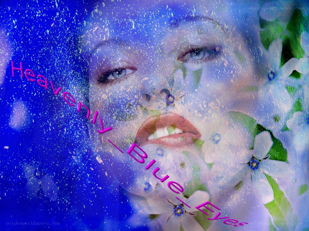 Heavenly Blue Eyes
