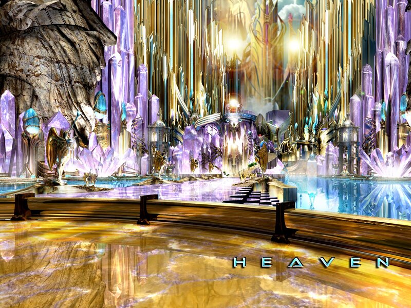 Heavenly crystal palace
