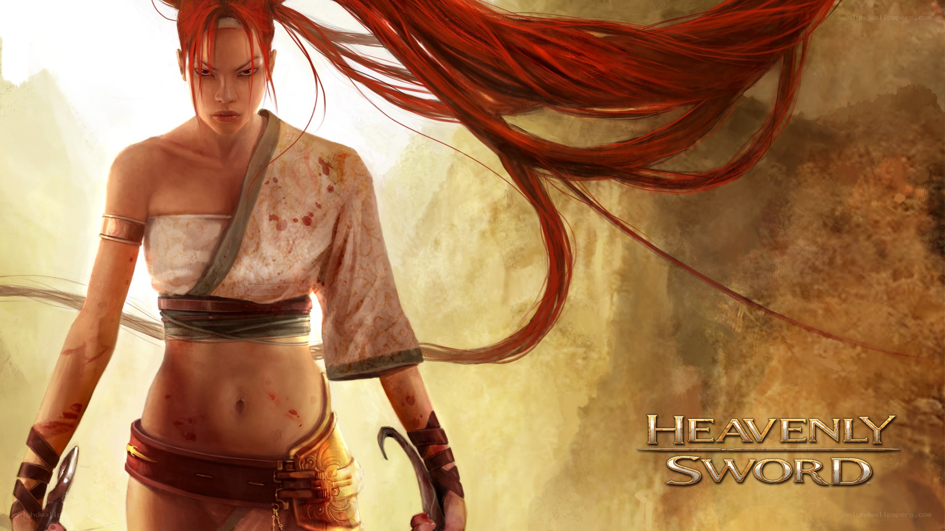 Heavenly Sword character art