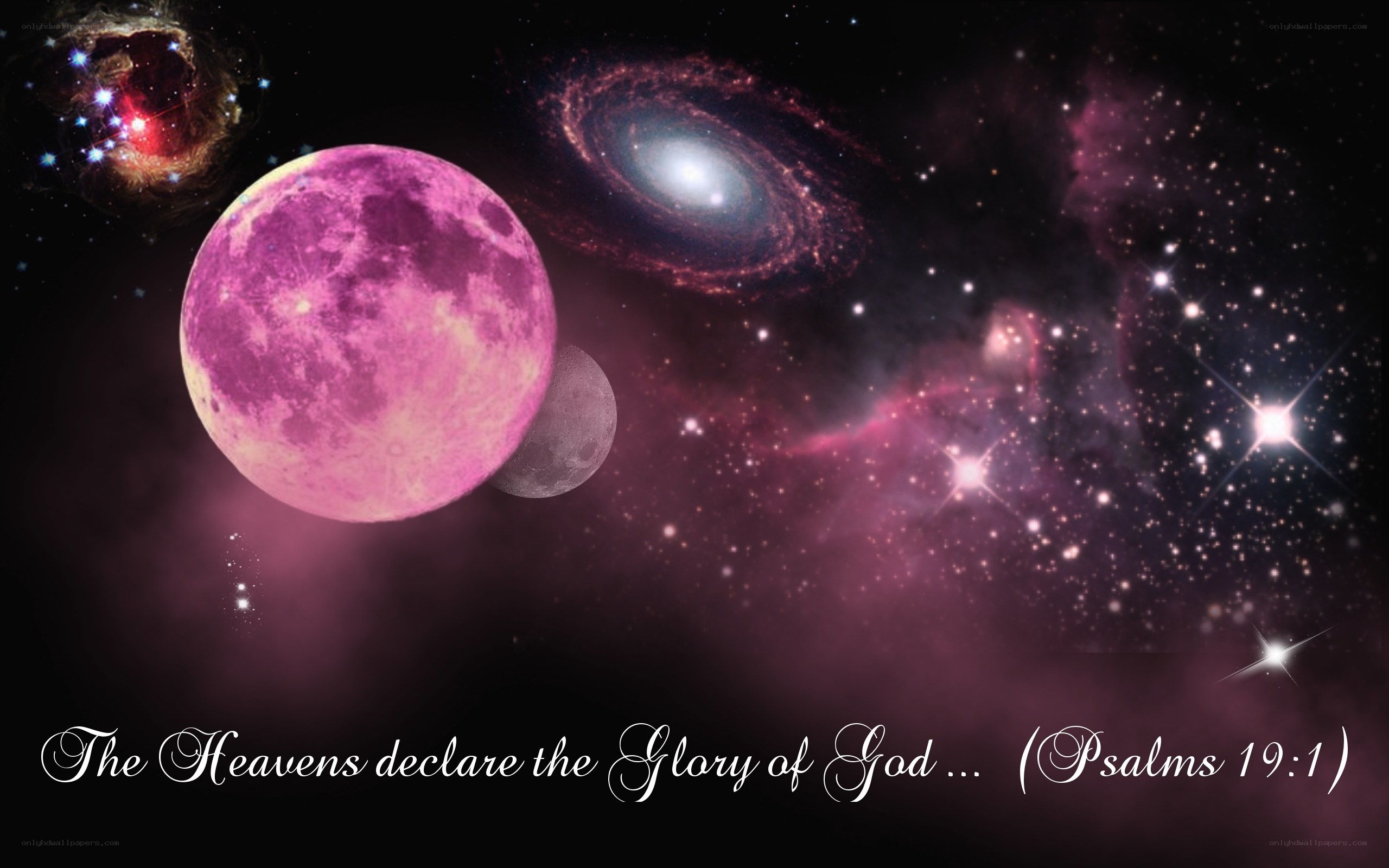 Heavens declare God's glory