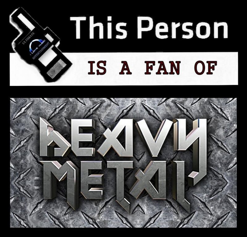 Heavy Metal Logo — Black