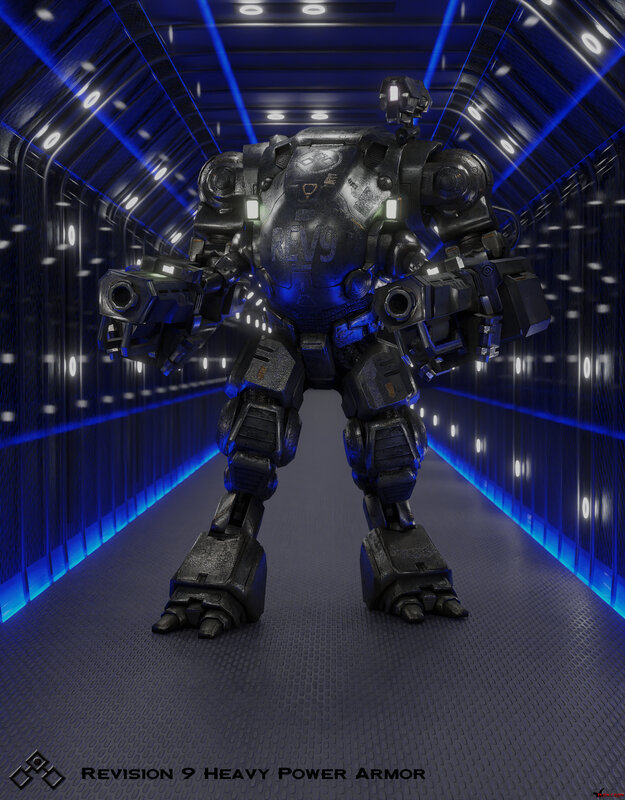 Heavy Power Armor Suit