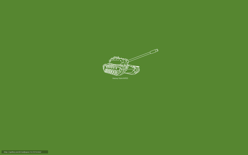 Heavy Tank M103 Outline