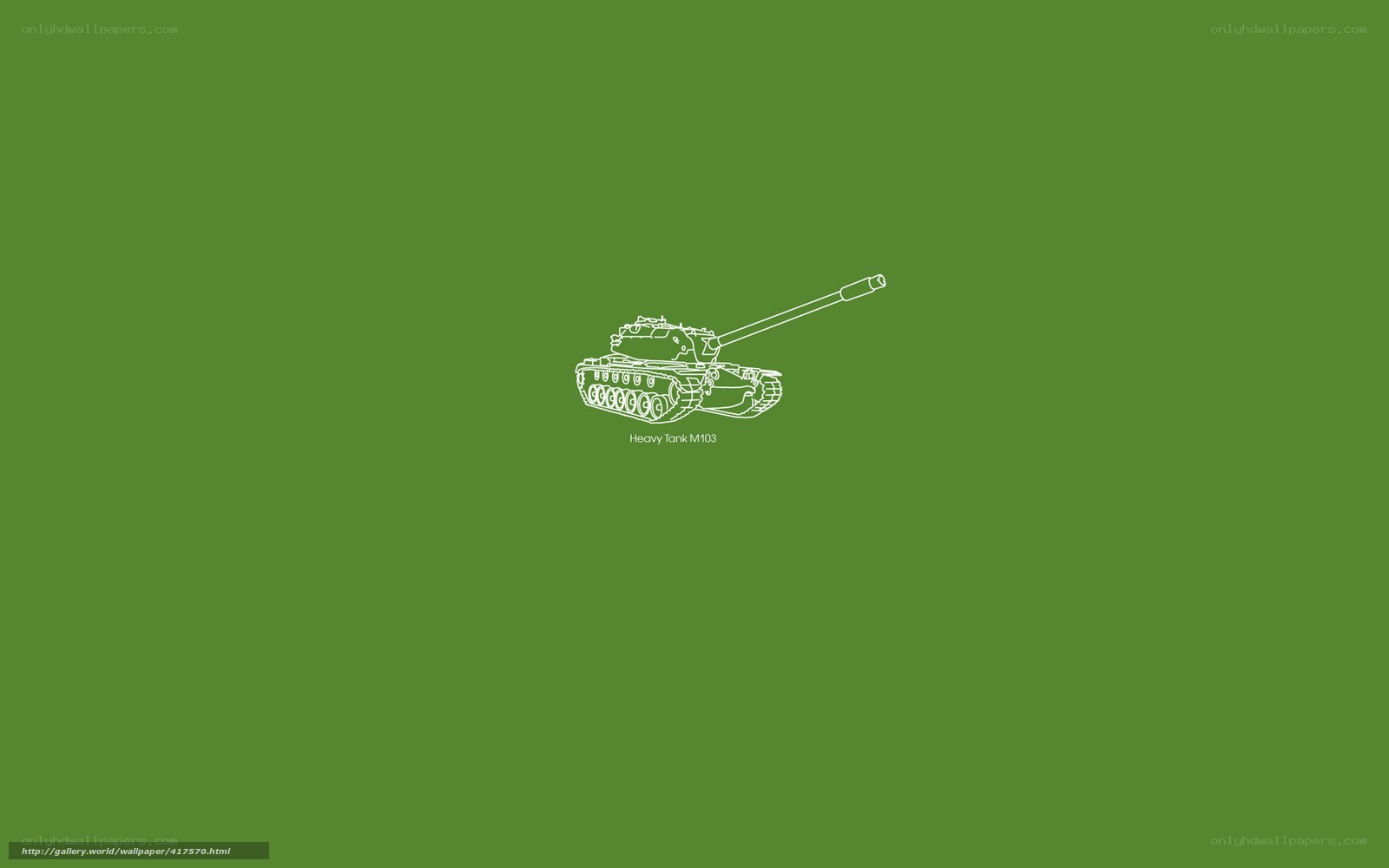 Heavy Tank M103 Outline